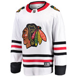 Men's Chicago Blackhawks Fanatics Breakaway White Road Blank Jersey - Pro Jersey Sports