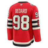 Men's Chicago Blackhawks Connor Bedard Fanatics Red 2025 NHL Winter Classic Premium Player Jersey - Pro Jersey Sports
