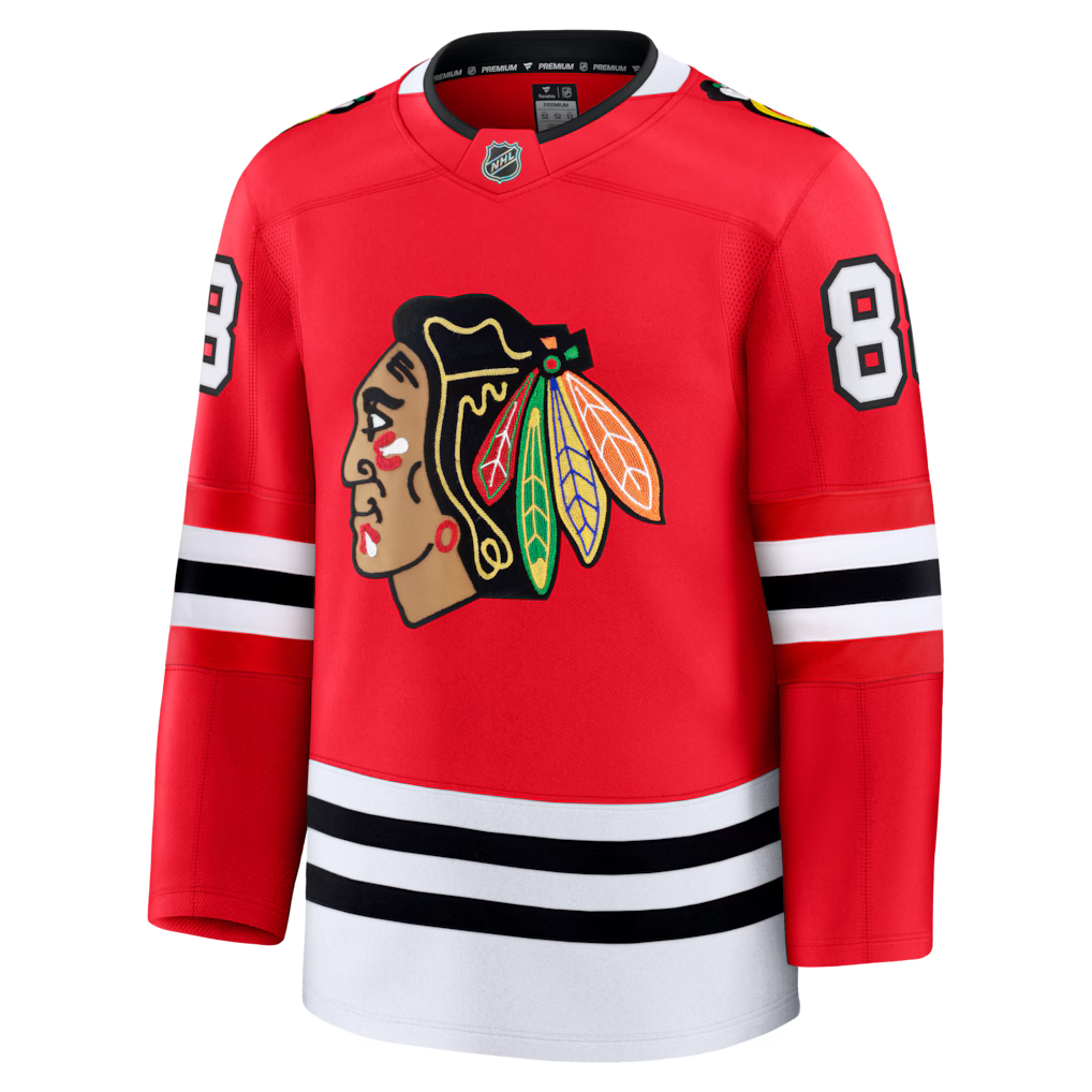 Men's Patrick Kane Chicago Blackhawks Fanatics Red Home Premium Jersey