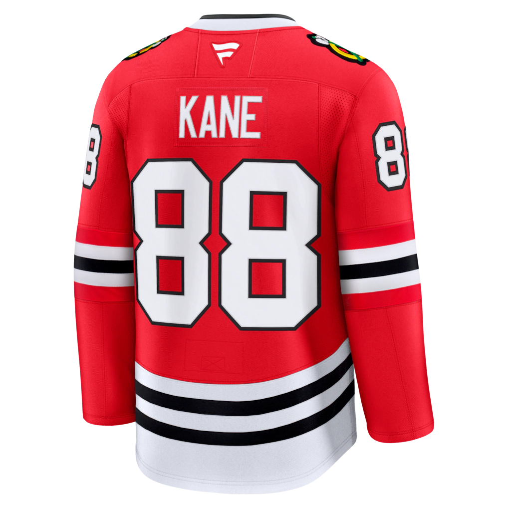 Men's Patrick Kane Chicago Blackhawks Fanatics Red Home Premium Jersey
