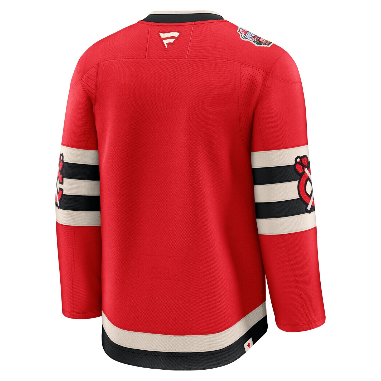 Men's Chicago Blackhawks Fanatics Red 2025 NHL Winter Classic Premium Blank Jersey