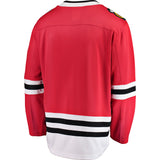 Men's Chicago Blackhawks Fanatics Red Blank Breakaway Home Jersey - Pro Jersey Sports