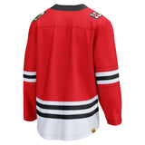 Men's Chicago Blackhawks Fanatics Red Centennial Blank Breakaway Jersey - Pro Jersey Sports