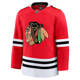 Men's Chicago Blackhawks Fanatics Red Home Premium Blank Jersey - Pro Jersey Sports