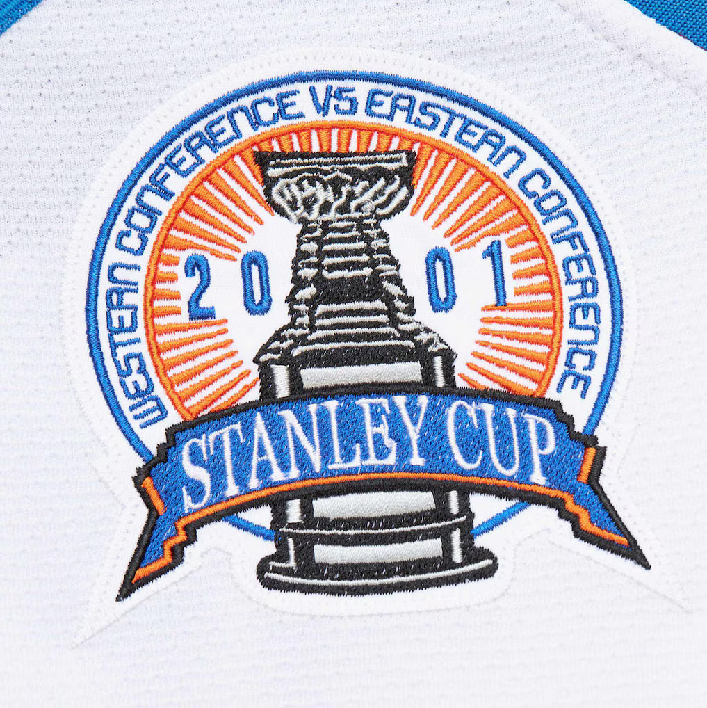 Men's Joe Sakic Colorado Avalanche White 2000-01 Power Play Jersey - Pro Jersey Sports