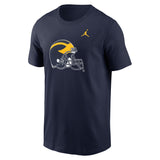Michigan Wolverines Jordan Brand Navy Alternate Logo T-Shirt - Pro Jersey Sports