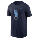 Men's North Carolina Tar Heels NIKE Jumpman Navy Alternate Logo Tee - Pro Jersey Sports