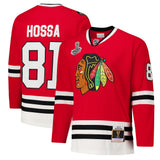 Men's Chicago Blackhawks Marian Hossa Red 2014-15 Power Play Jersey - Pro Jersey Sports