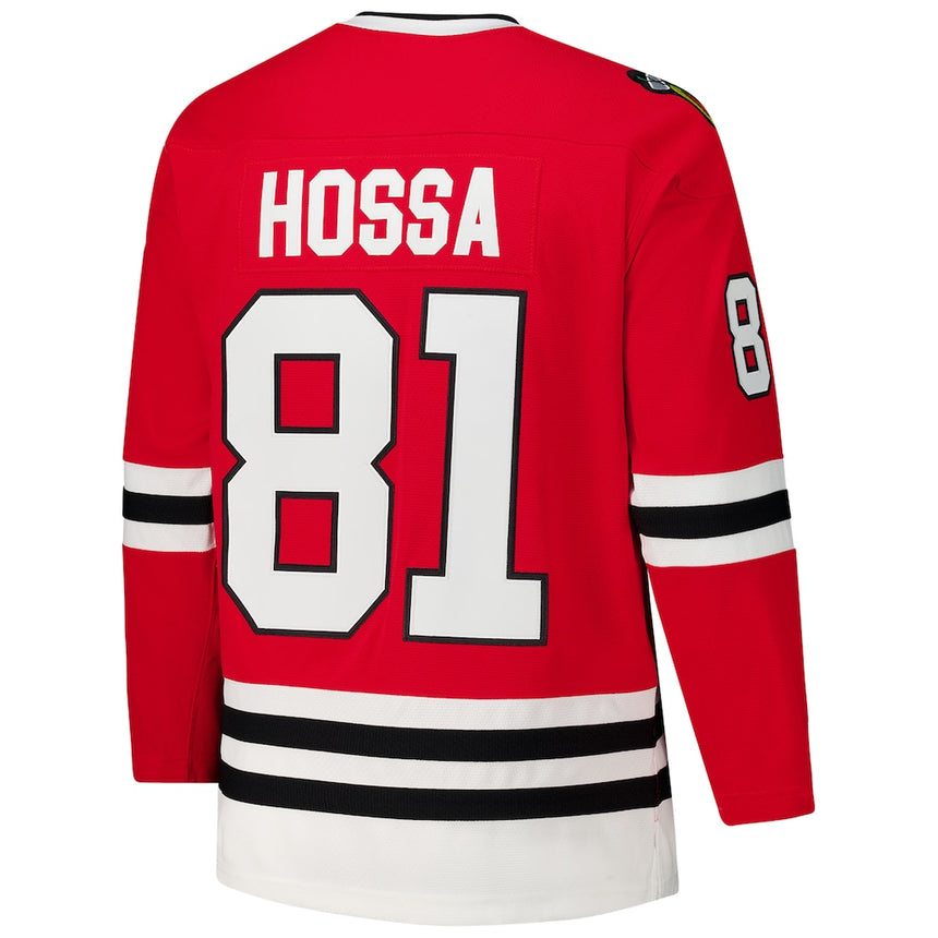 Men's Chicago Blackhawks Marian Hossa Red 2014-15 Power Play Jersey - Pro Jersey Sports