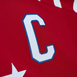 Men's Washington Capitals Alexander Ovechkin Mitchell & Ness Red 2015 Captain Patch Blue Line Player Jersey - Pro Jersey Sports