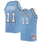 Men's Buffalo Braves Bob Mcadoo Mitchell & Ness Blue 1975-76 Hardwood Classics Swingman Jersey - Pro Jersey Sports