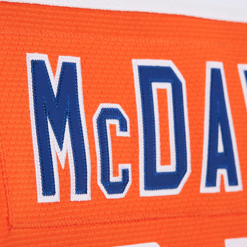 Men's Connor McDavid Edmonton Oilers Mitchell & Ness Power Play Jersey - Orange - Pro Jersey Sports