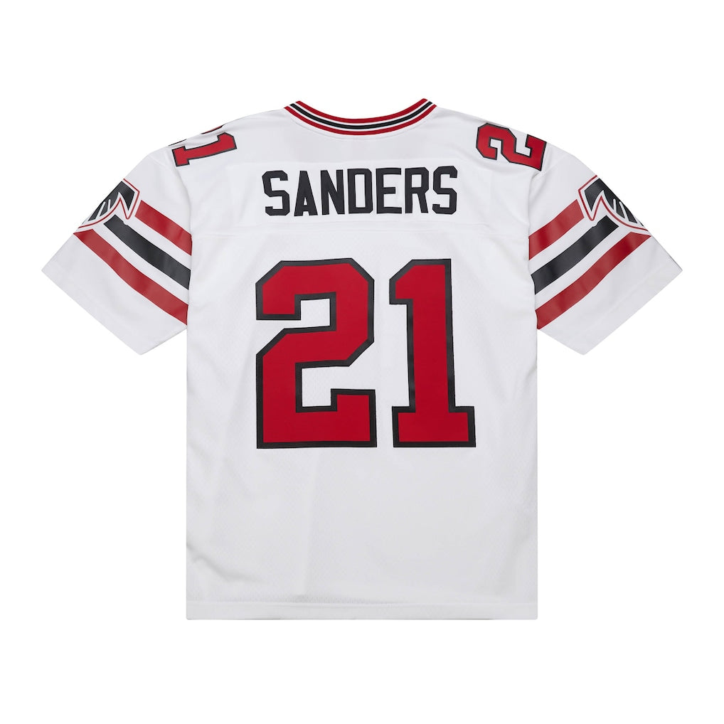 Men's Mitchell & Ness Deion Sanders White Atlanta Falcons 1989 Legacy Replica Jersey - Pro Jersey Sports