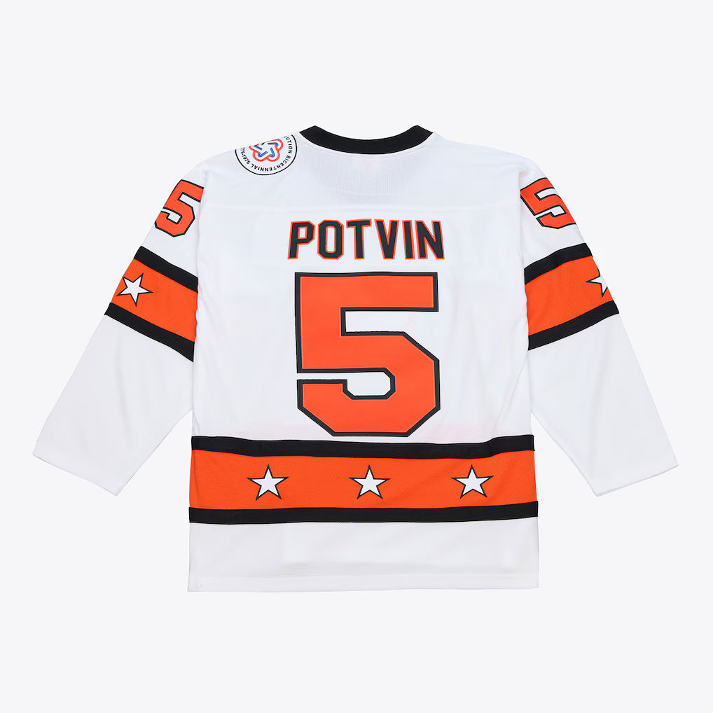 Denis Potvin Mitchell & Ness 1976 NHL All-Star Game Power Play Jersey - White