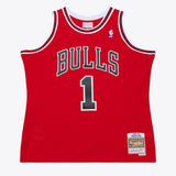 Men's Chicago Bulls Derrick Rose Mitchell & Ness Red 2008 Hardwood Classics Swingman Jersey - Pro Jersey Sports