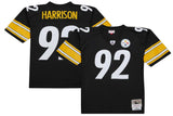 Men's James Harrison Pittsburgh Steelers Mitchell & Ness Black 2005 Legacy Replica Jersey - Pro Jersey Sports