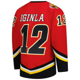 Men's Jerome Iginla Calgary Flames Red Mitchell & Ness Power Play Jersey - Pro Jersey Sports