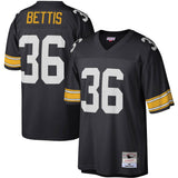 Mens Pittsburgh Steelers Jerome Bettis Mitchell & Ness Black Retired Player Vintage Replica Jersey - Pro Jersey Sports