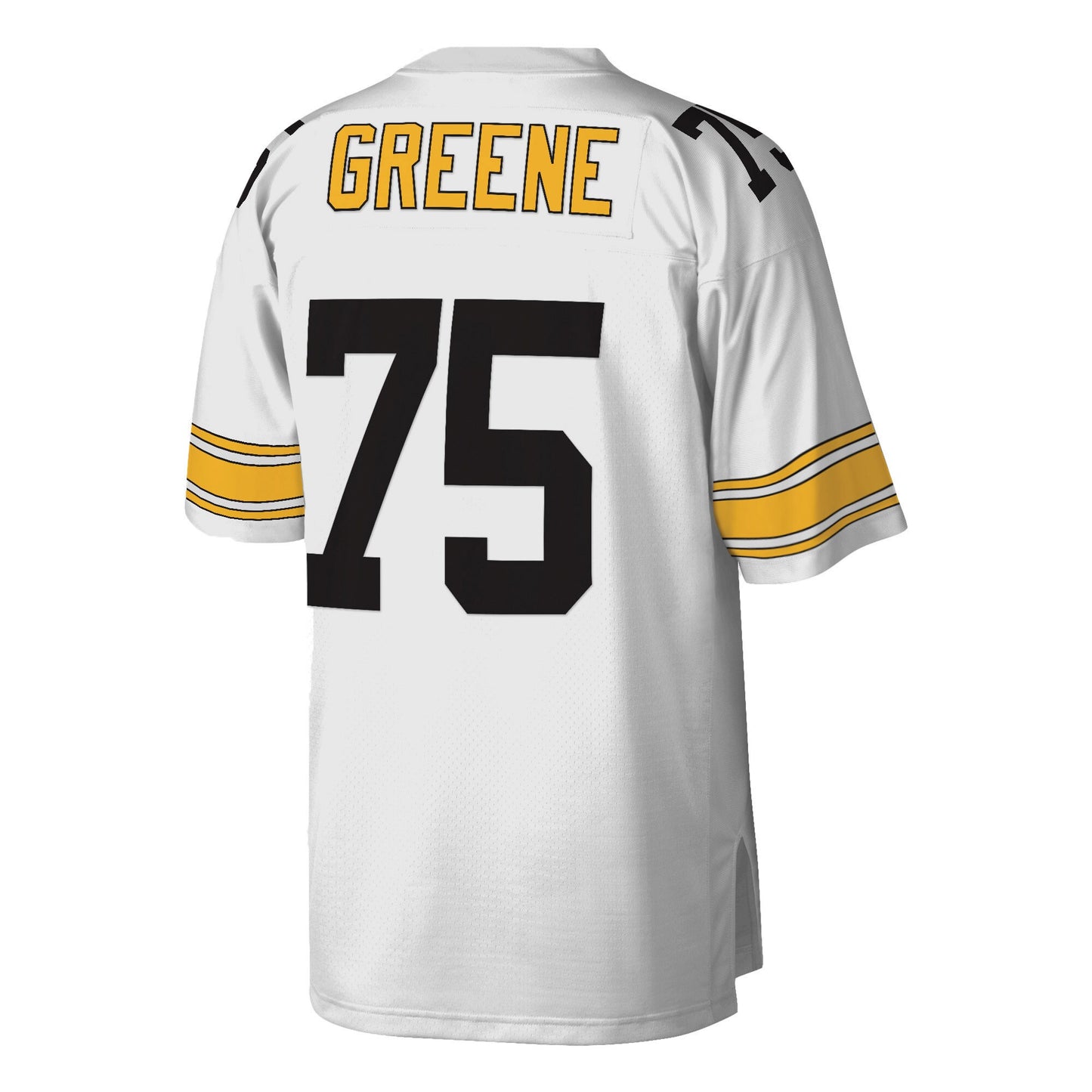 Mens Pittsburgh Steelers Joe Greene Mitchell & Ness White Legacy Replica Jersey