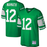 Mens New York Jets Joe Namath Mitchell & Ness Green 1968 Retired Player Legacy Replica Jersey - Pro Jersey Sports