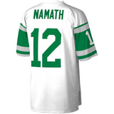 Men's Joe Namath New York Jets Mitchell & Ness White Legacy Replica Jersey - Pro Jersey Sports