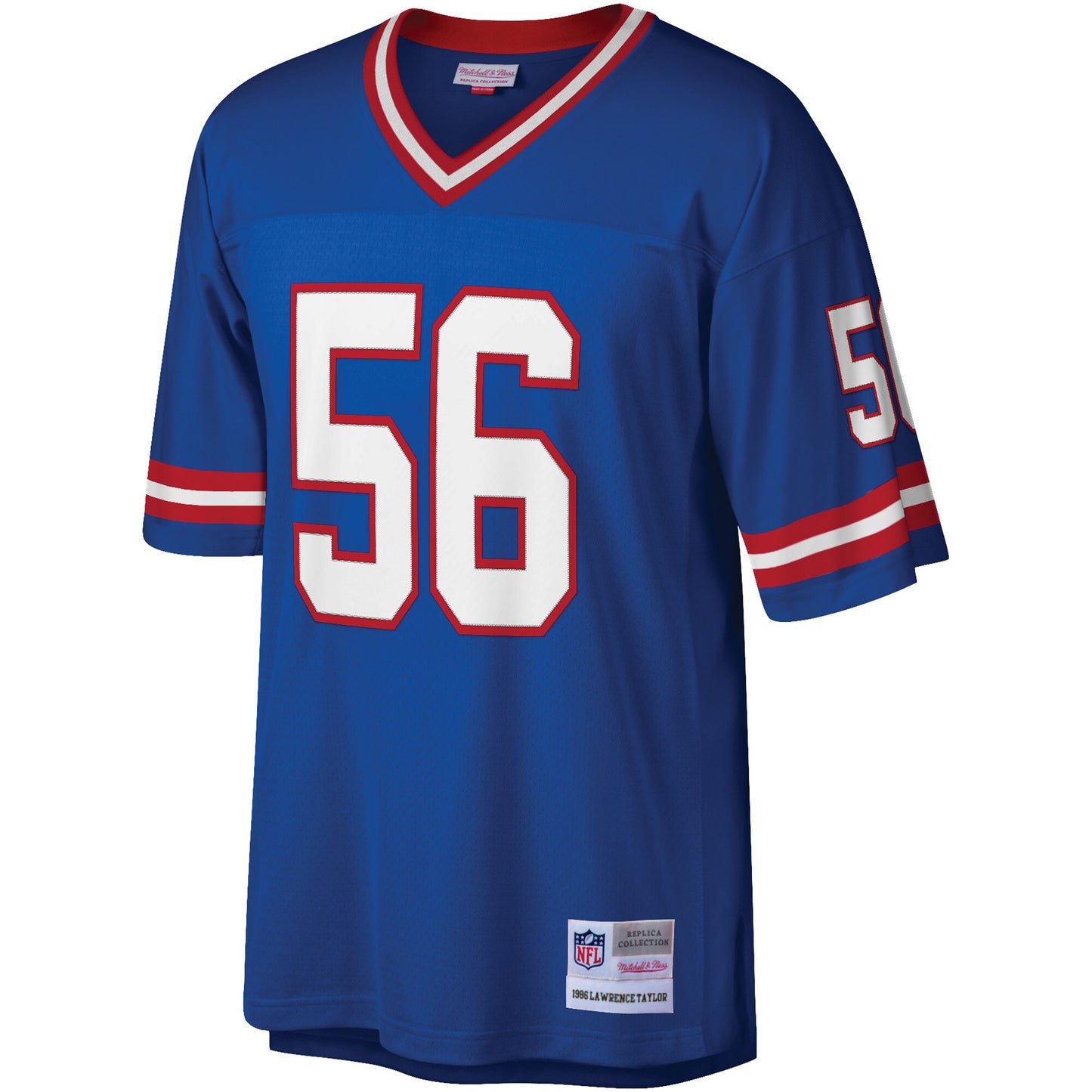 Men's New York Giants Lawrence Taylor Mitchell & Ness Royal Legacy Replica Jersey