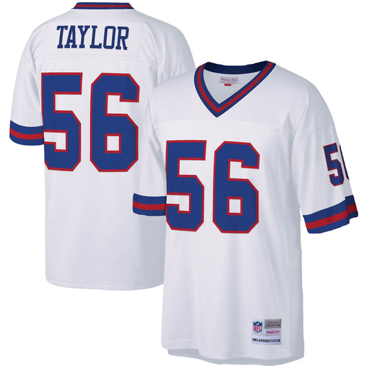 Men's Lawrence Taylor New York Giants Mitchell & Ness White Legacy Replica Jersey - Pro Jersey Sports