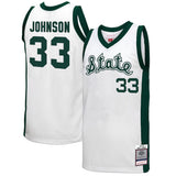 Magic Johnson Michigan State Spartans Mitchell & Ness 1978 Swingman Throwback Jersey - White - Pro Jersey Sports