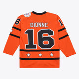 Men's Marcel Dionne Mitchell & Ness 1976 NHL All-Star Game Power Play Jersey - Orange - Pro Jersey Sports