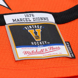 Men's Marcel Dionne Mitchell & Ness 1976 NHL All-Star Game Power Play Jersey - Orange - Pro Jersey Sports