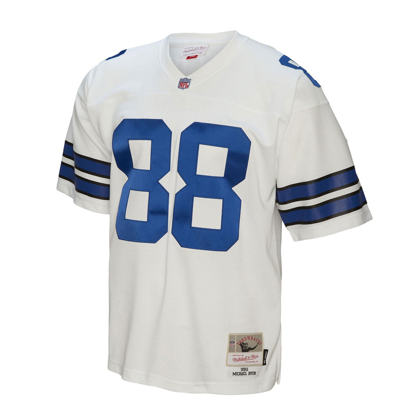 Men's Mitchell & Ness Michael Irvin White Dallas Cowboys Legacy Replica Jersey - Pro Jersey Sports