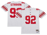 Men's Michael Strahan New York Giants Mitchell & Ness White Legacy Replica Jersey - Pro Jersey Sports