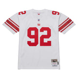 Men's Michael Strahan New York Giants Mitchell & Ness White Legacy Replica Jersey - Pro Jersey Sports