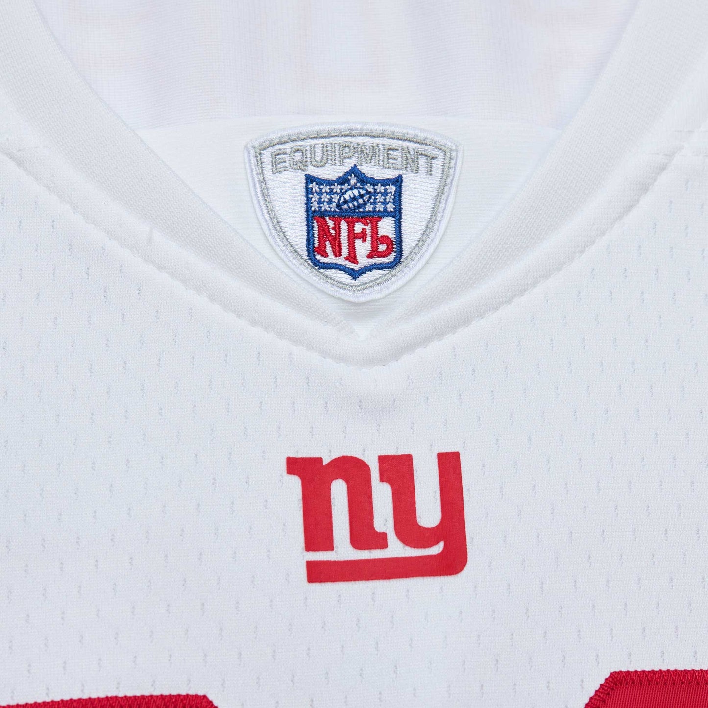 Men's Michael Strahan New York Giants Mitchell & Ness White Legacy Replica Jersey