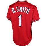 Men's Mitchell & Ness Ozzie Smith 1996 St. Louis Cardinals Batting Practice Cooperstown Jersey - Pro Jersey Sports