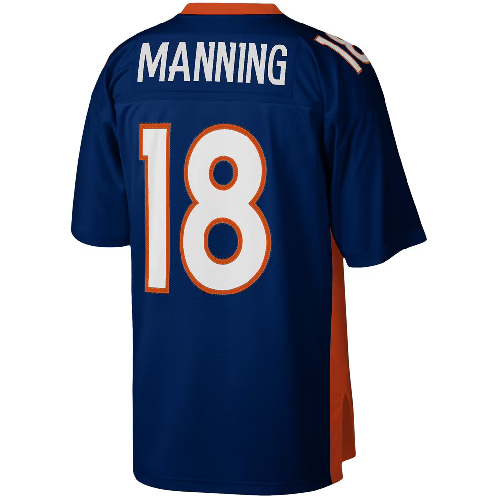 Mens Denver Broncos Peyton Manning Mitchell & Ness Navy 2015 Legacy Replica Jersey