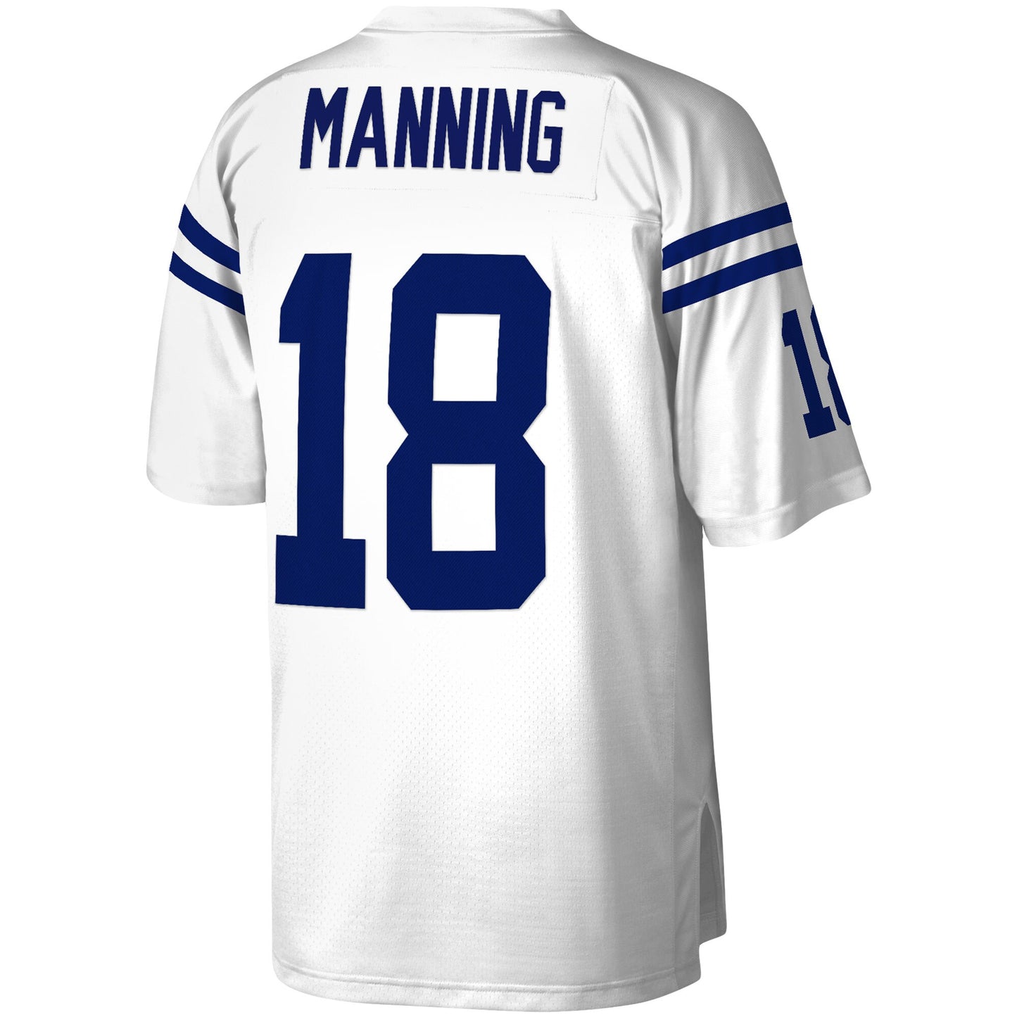 Men's Peyton Manning Indianapolis Colts White Mitchell & Ness Legacy Replica Jersey