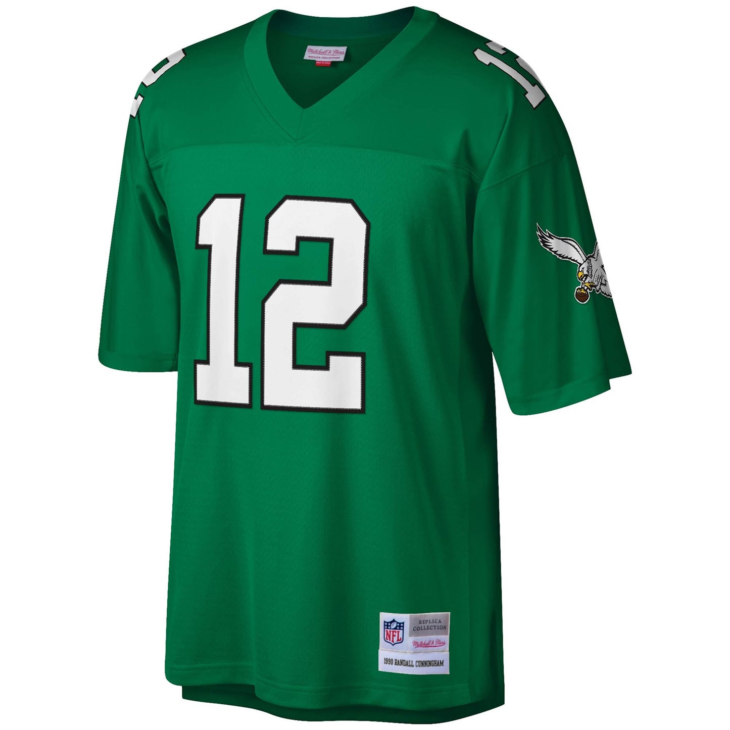 Men's Randall Cunningham Philadelphia Eagles 1990 Kelly Green Mitchell & Ness Legacy Replica Jersey