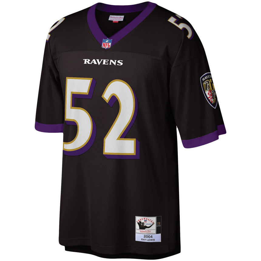 Men's Mitchell & Ness Ray Lewis Black Baltimore Ravens 2004 Legacy Replica Jersey - Pro Jersey Sports