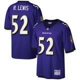 Youth Baltimore Ravens Ray Lewis Mitchell & Ness Purple Retired Player Vintage Replica Jersey - Pro Jersey Sports