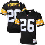 Men's Pittsburgh Steelers Rod Woodson Mitchell & Ness Black Legacy Replica Jersey - Pro Jersey Sports