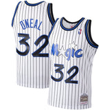 Men's Mitchell & Ness Shaquille O'Neal White Orlando Magic Hardwood Classics Swingman Jersey - Pro Jersey Sports