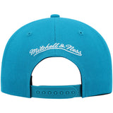 Men's Mitchell & Ness Teal Charlotte Hornets Ground 2.0 Snapback Hat - Pro Jersey Sports