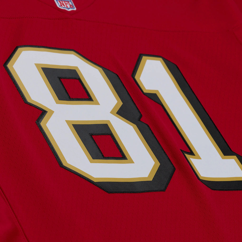 Men's Mitchell & Ness Terrell Owens White San Francisco 49ers 1996 Retired Player Legacy Replica Jersey