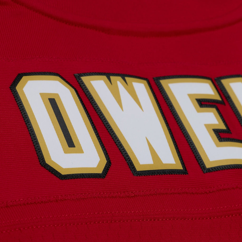 Men's Mitchell & Ness Terrell Owens White San Francisco 49ers 1996 Retired Player Legacy Replica Jersey