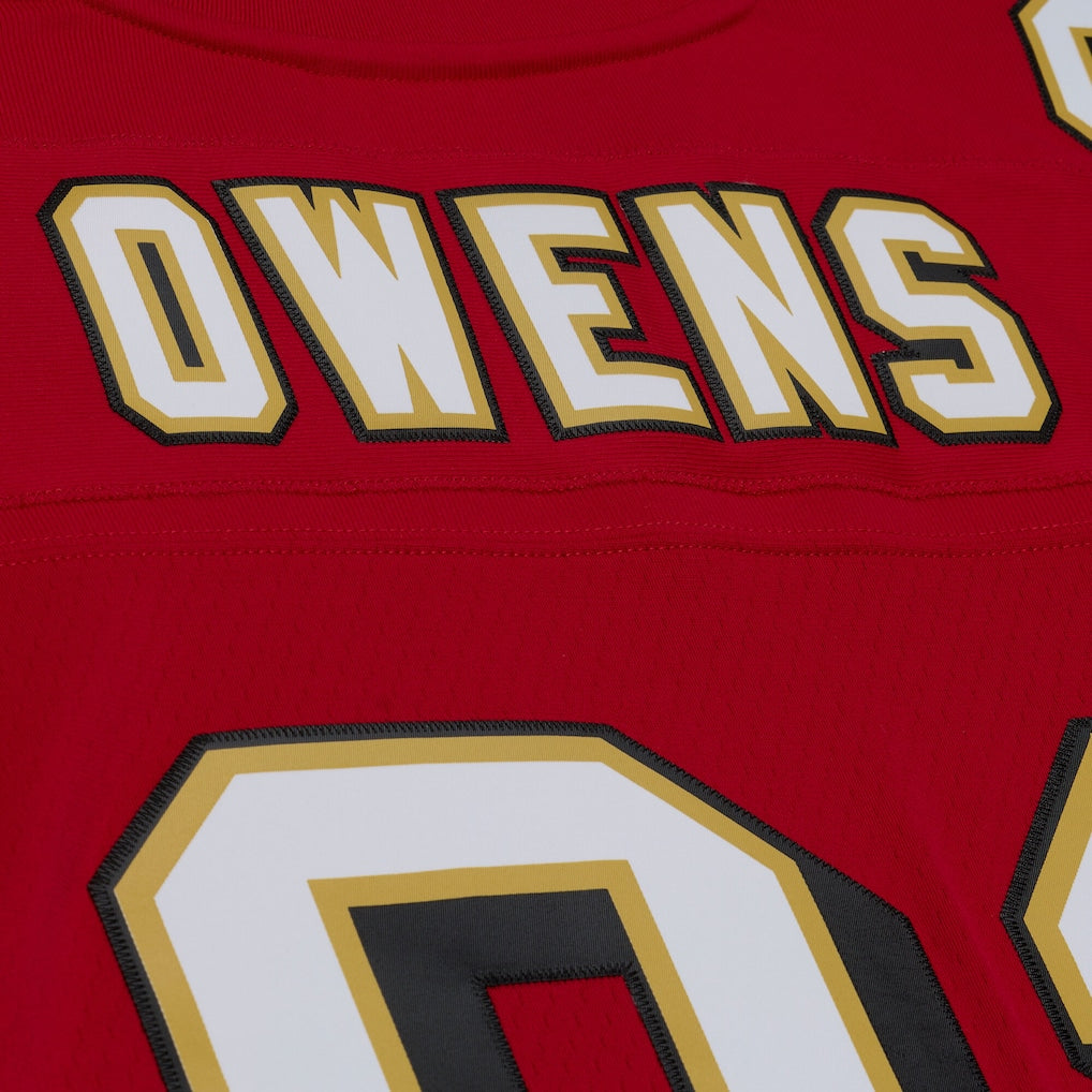 Men's Mitchell & Ness Terrell Owens White San Francisco 49ers 1996 Retired Player Legacy Replica Jersey
