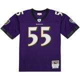 Men's Mitchell & Ness Terrell Suggs Purple Baltimore Ravens 2003 Legacy Replica Jersey - Pro Jersey Sports