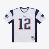 Men's Mitchell & Ness Tom Brady White New England Patriots 2000 Legacy Replica Jersey - Pro Jersey Sports