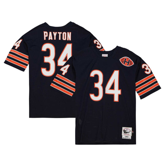 Men's Chicago Bears Walter Payton Mitchell & Ness Navy 1983 Authentic Throwback Retired Player Jersey