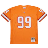 Men's Mitchell & Ness Warren Sapp Orange Tampa Bay Buccaneers 1995 Legacy Replica Jersey - Pro Jersey Sports